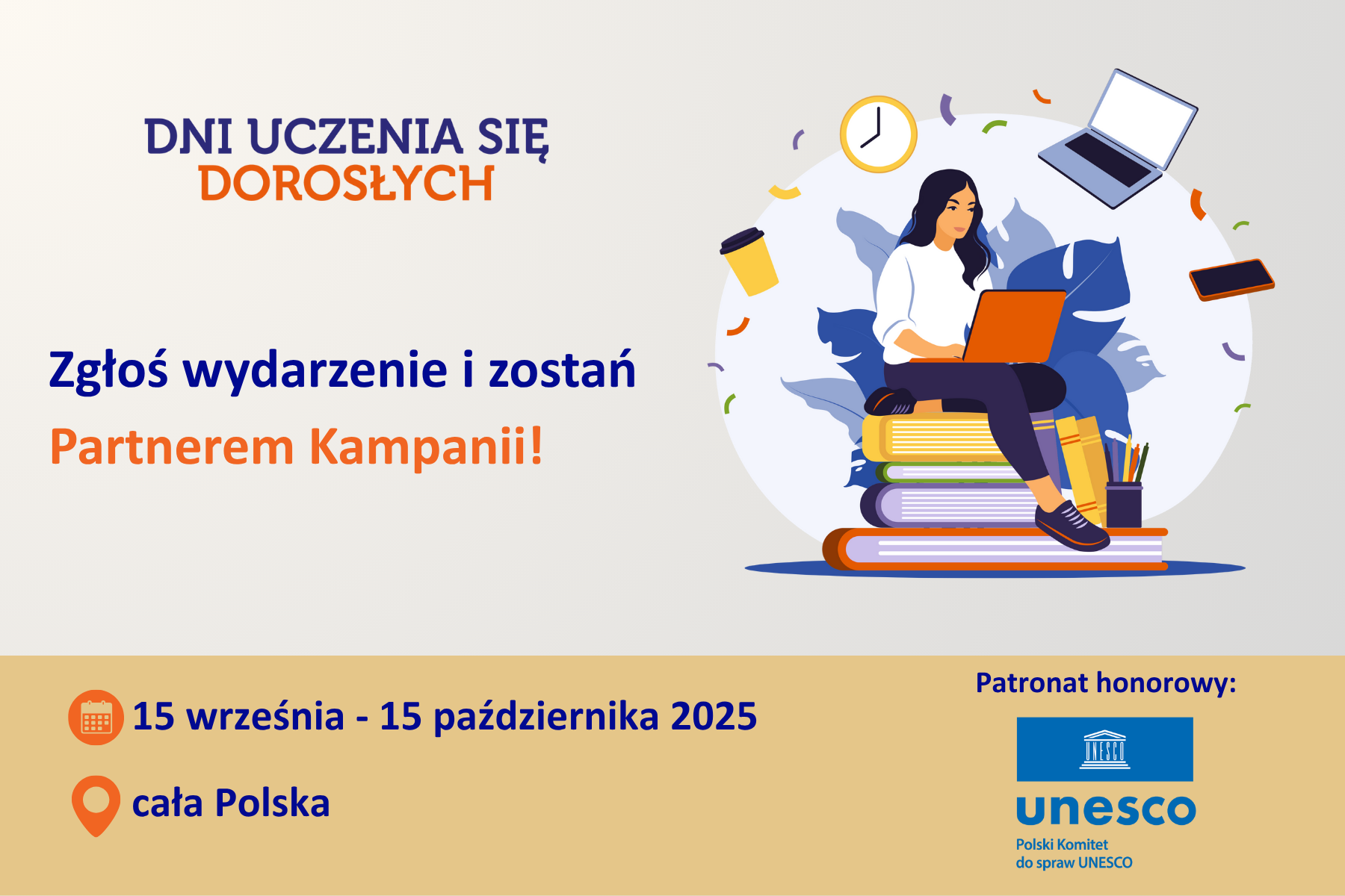 Ruszyła rejestracja wydarzeń w ramach kampanii, zgłoś wydarzenie i zostań Partnerem! 